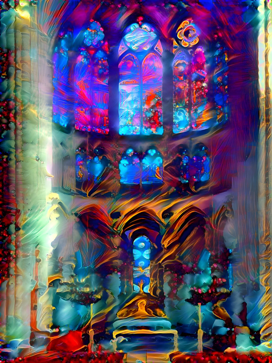 "Church in Rich Colour" by Unreal.