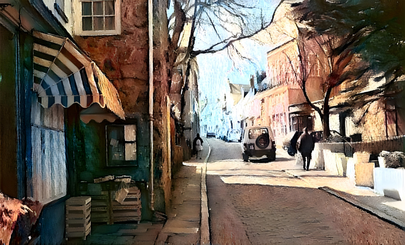 "Victoria Street St.Anne Alderney" by Unreal.