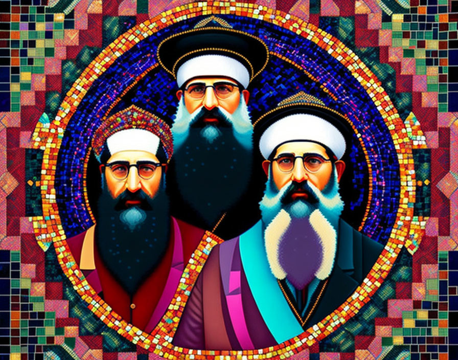 Chabad in mosaic style