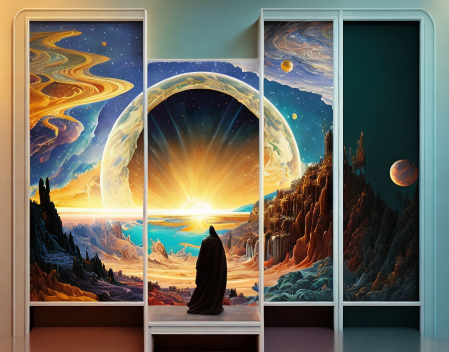 panel "Creation of the world"
