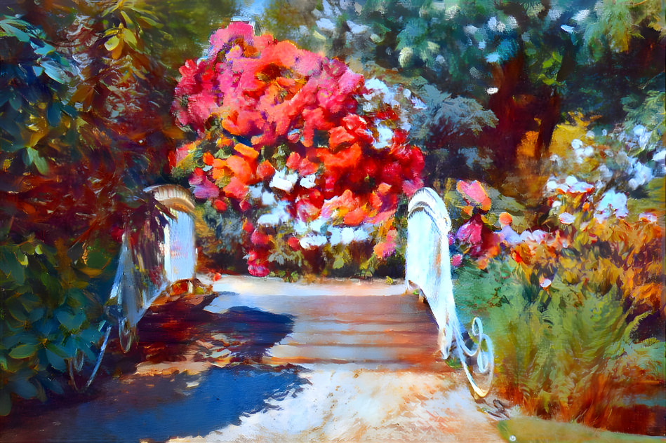 Flowerly bridge