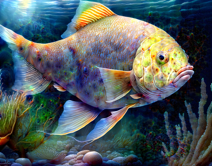 African cichlid