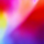 Colorful Abstract Wallpaper with Flowing Layers in Pink, Orange, Blue, and Purple