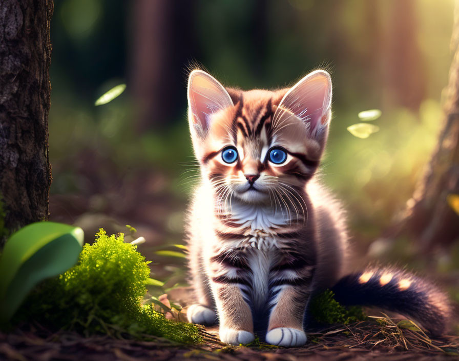 forest kitten