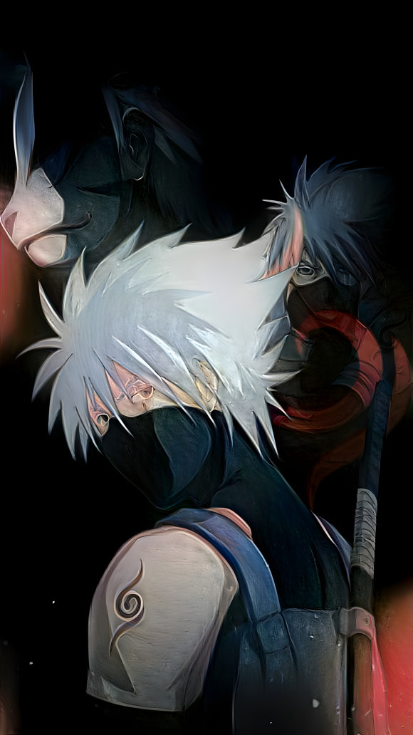 kakashi but with modified 