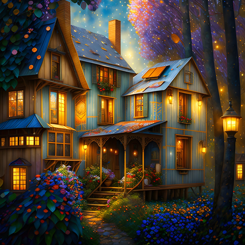 Whimsical house 