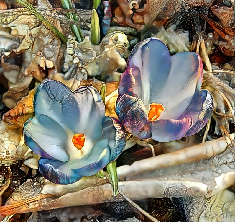 two crocuses