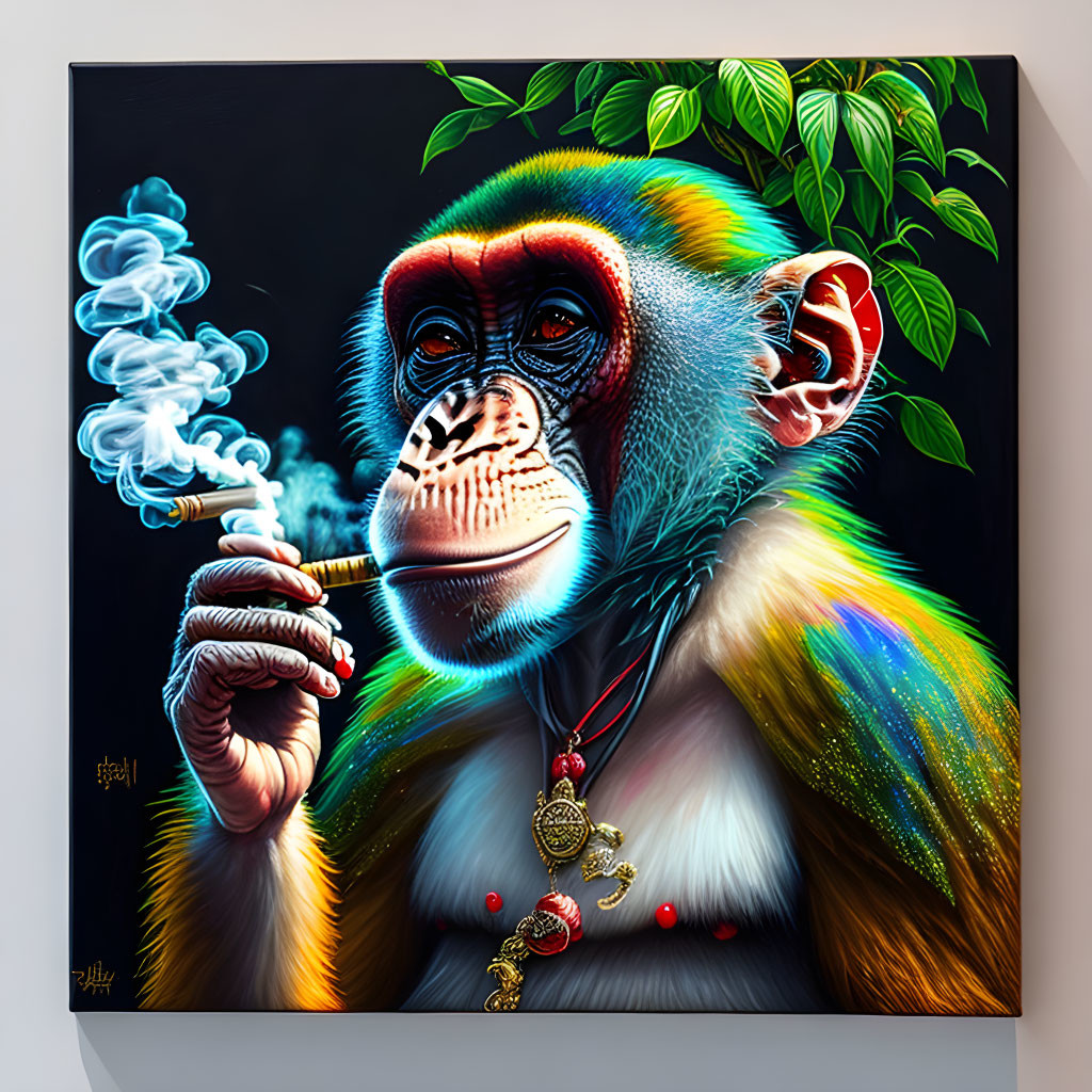 Smoking Monkey