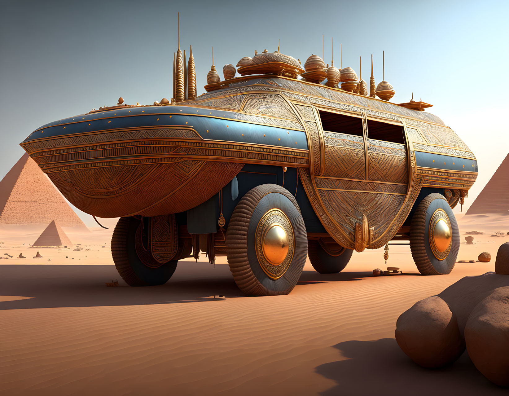 ancient egypt automobile 