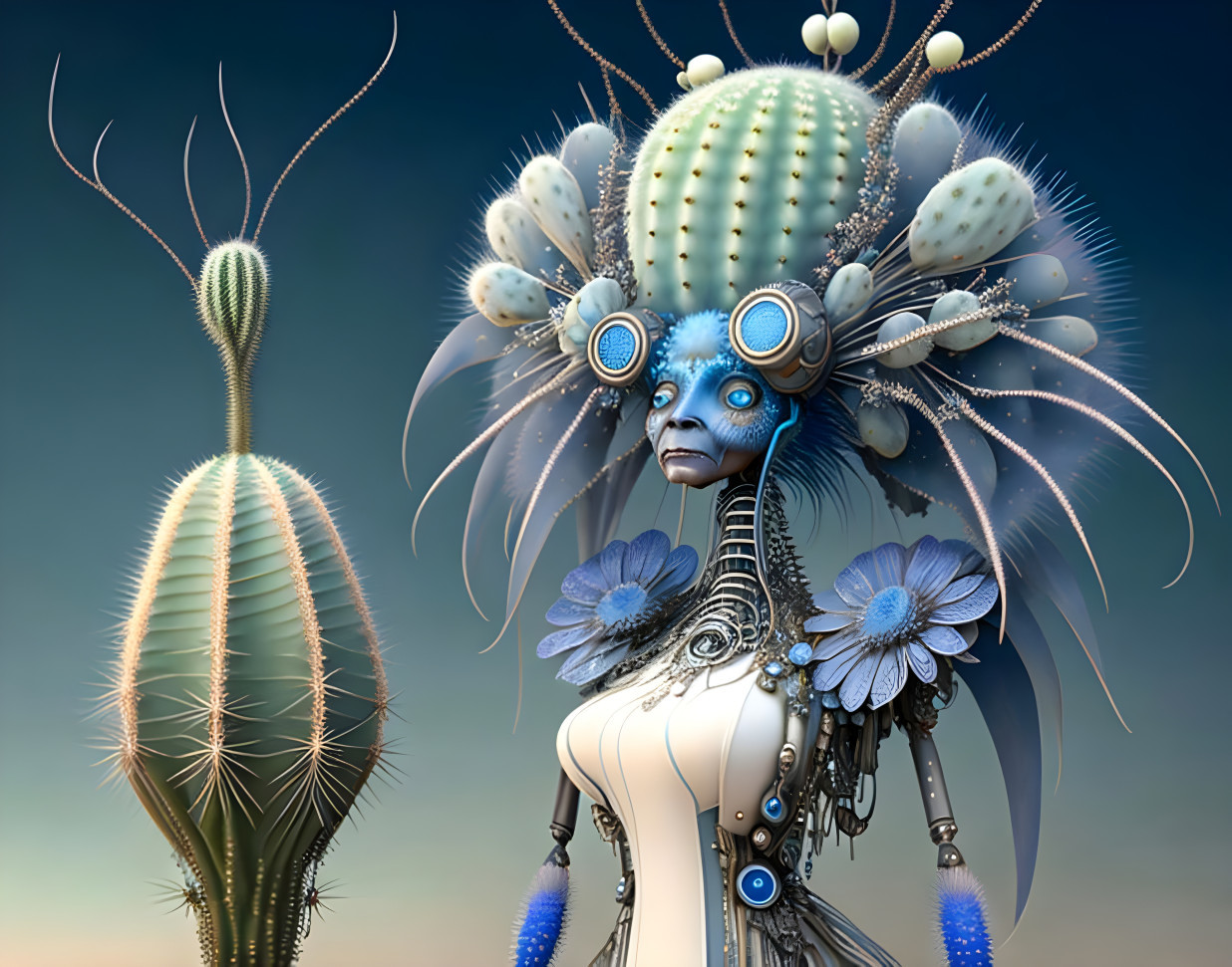 - Cactus Faerie with her Daughter (yet to hatch) -