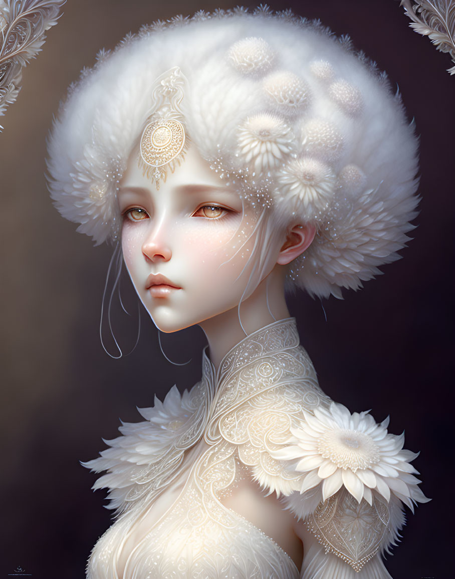 - White Portrait - 