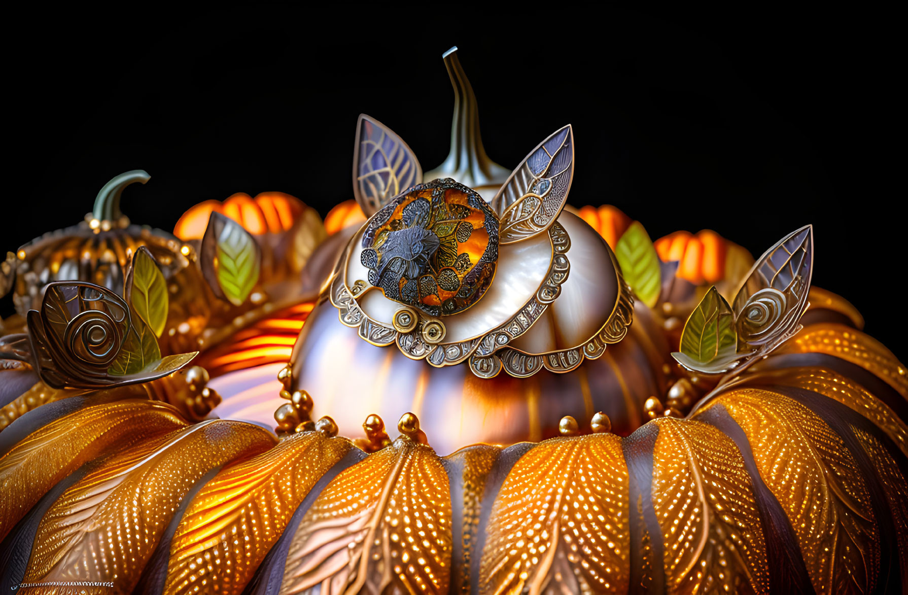 Steampunk Pumpkin