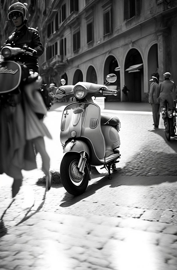 Vespa Alone in the '60s