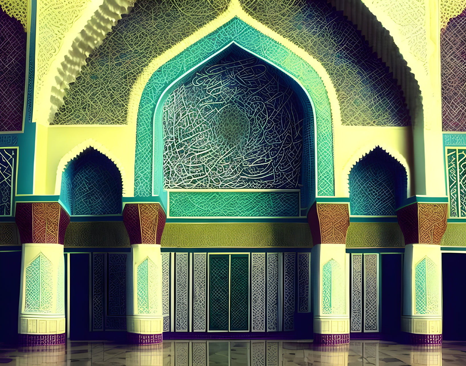 Beautiful Muslim`s Mosque