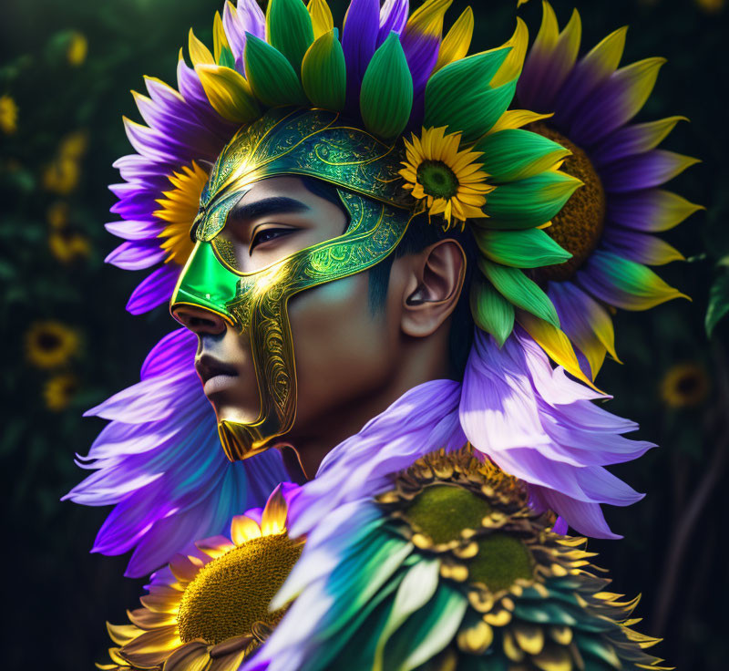 Sunflower real warrior