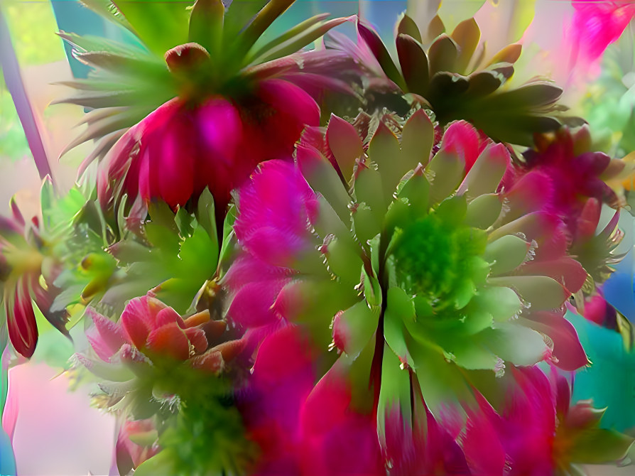 Hen and Chicks Plant