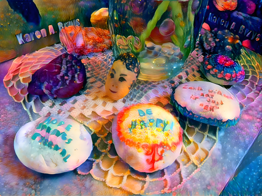 Happy, Painted Rocks