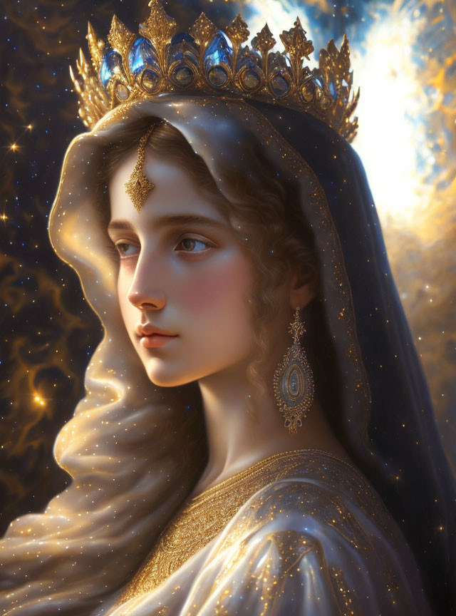 Virgin Mary Queen of the angel's 