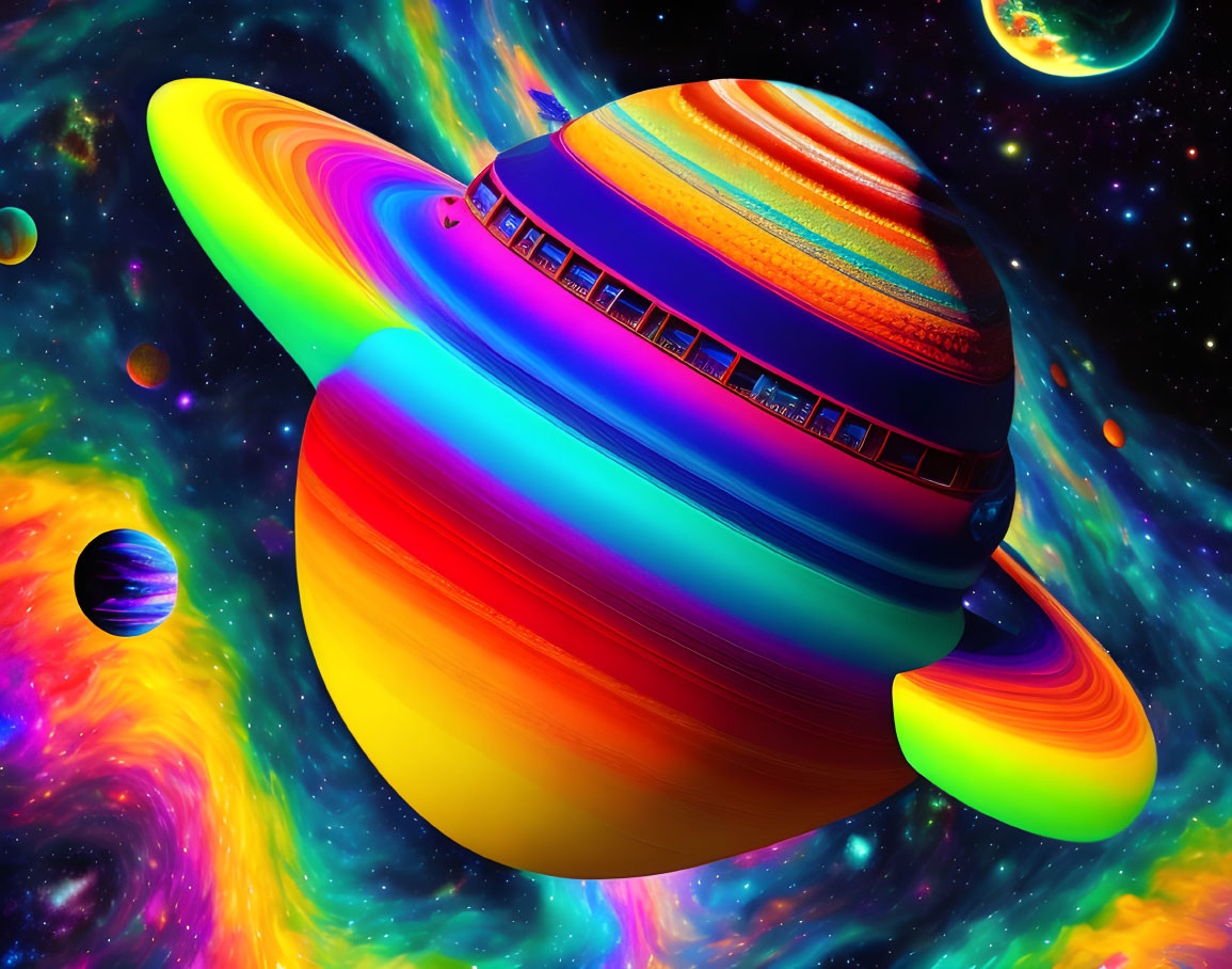 Colourful space