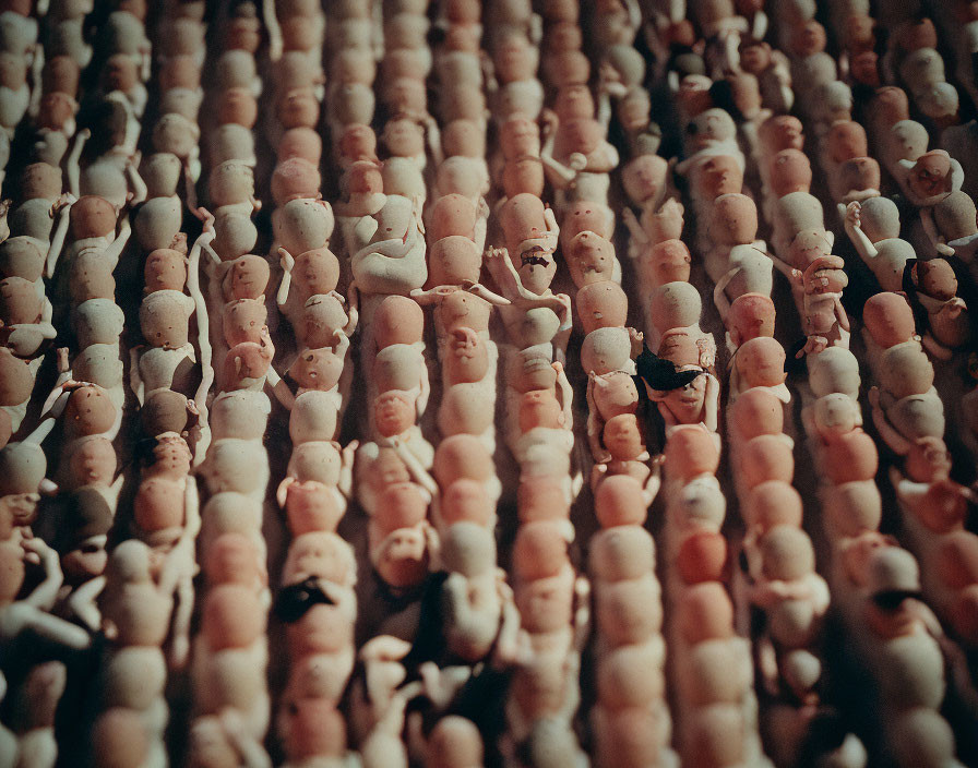 Terracotta Figurines Displaying Varied Expressions