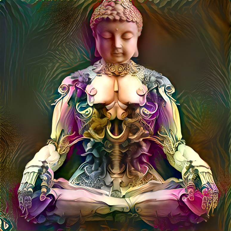 flower buddha