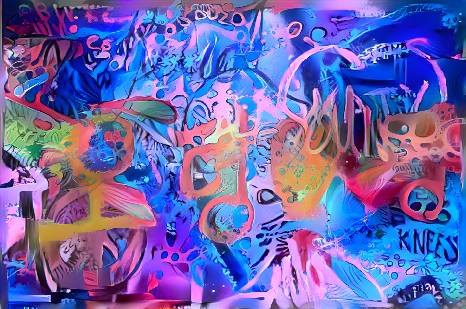 Neon graffiti