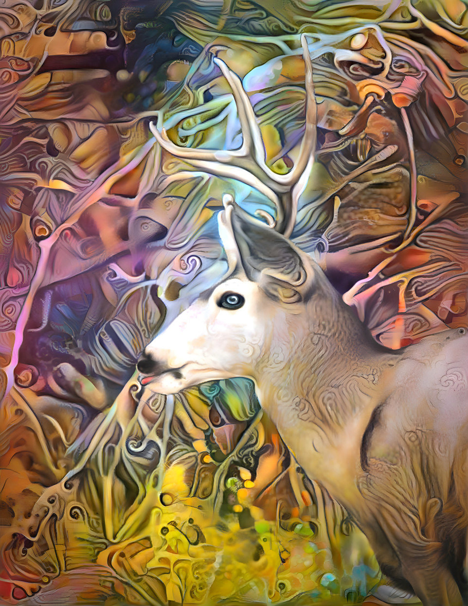 Dreamy deer