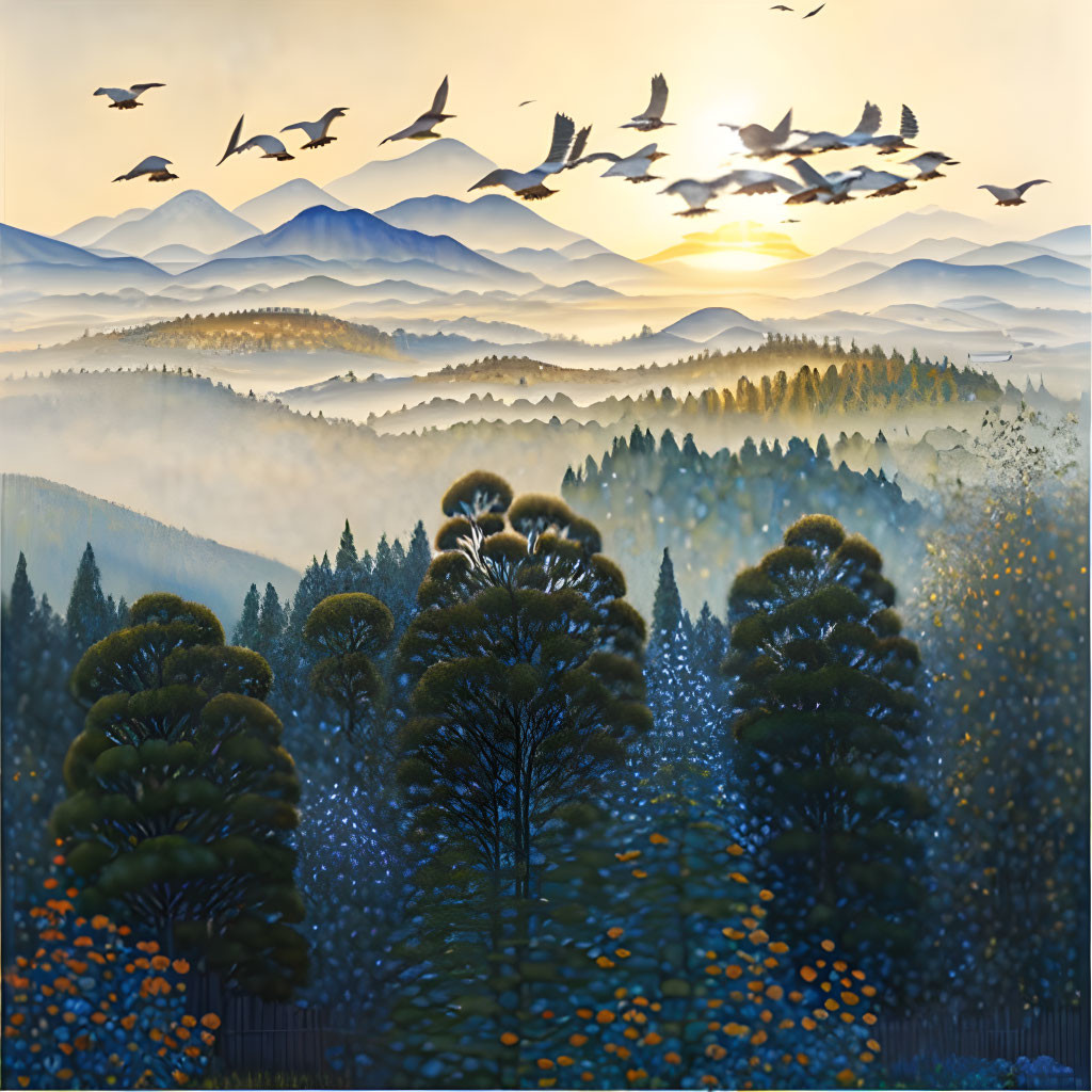 Mountain Geese