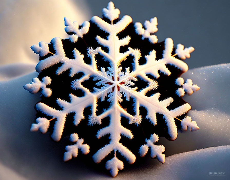 A snowflake