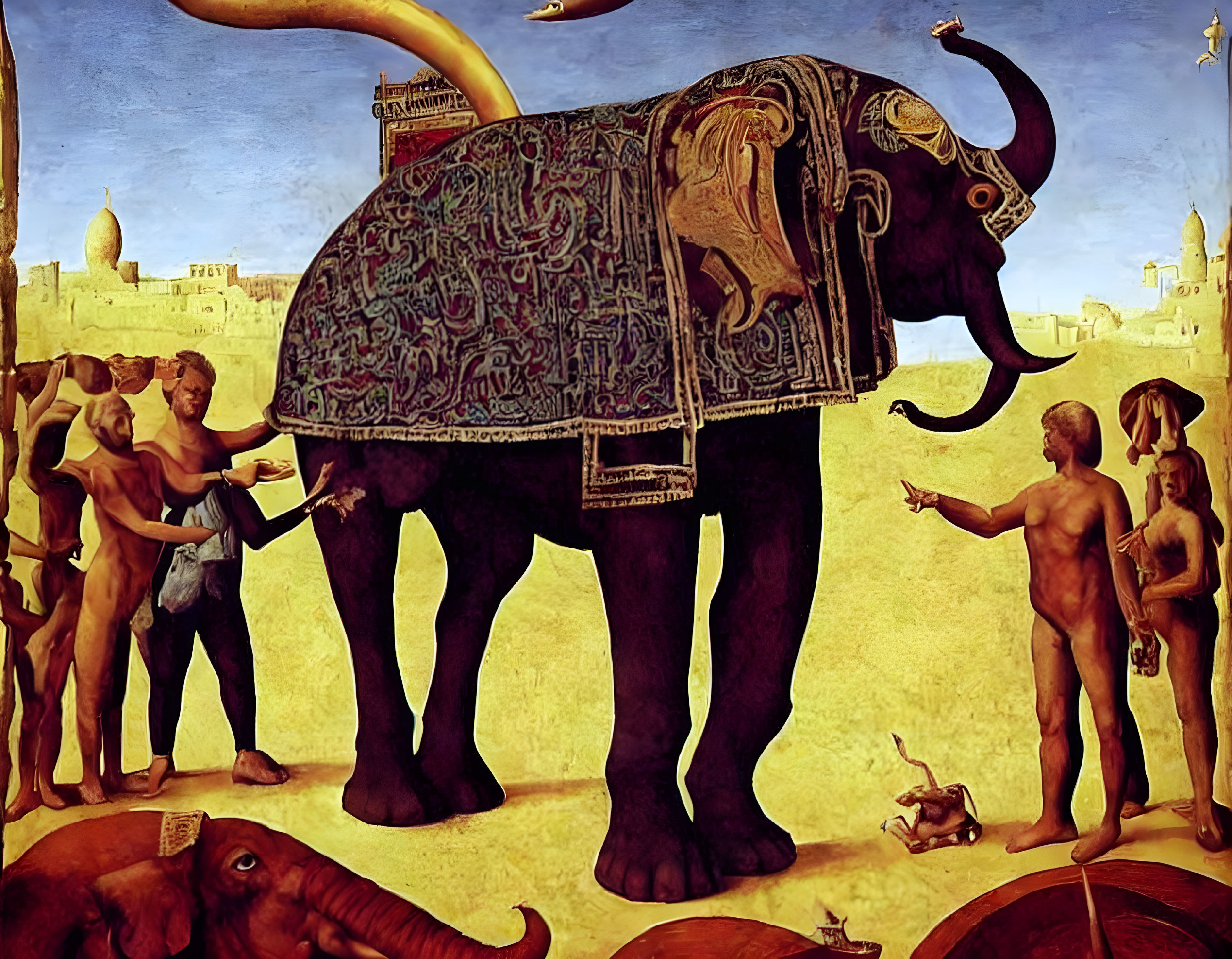 Arabic Born Circus Dance Elephant Fantasy