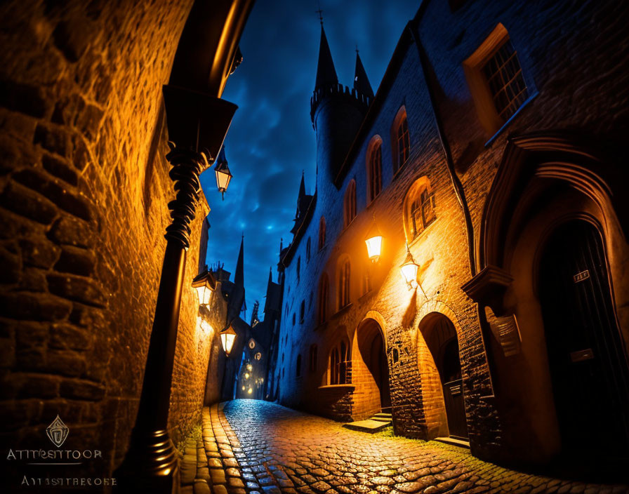 Alley at Cambridge (UK)