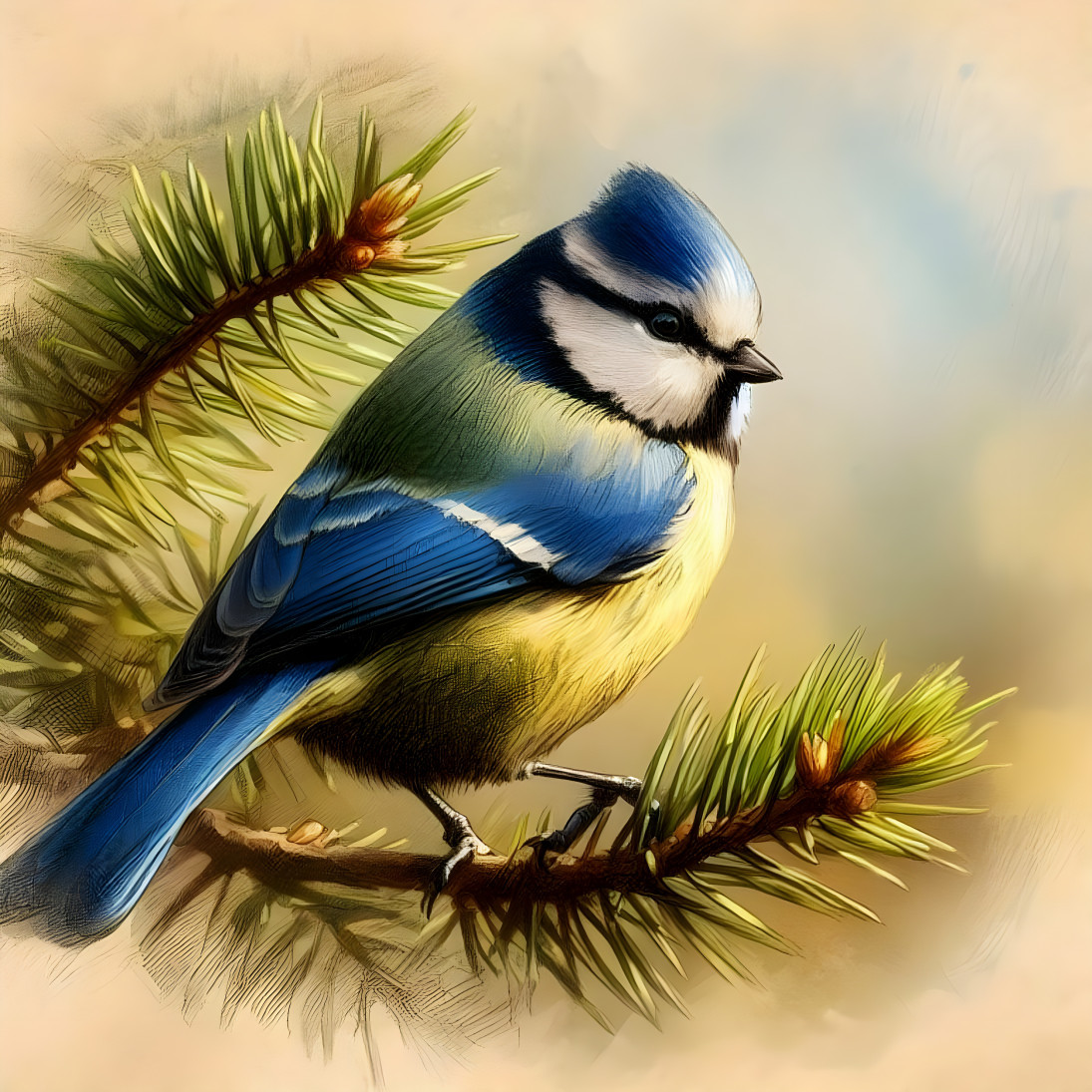 Eurasian Blue Tit