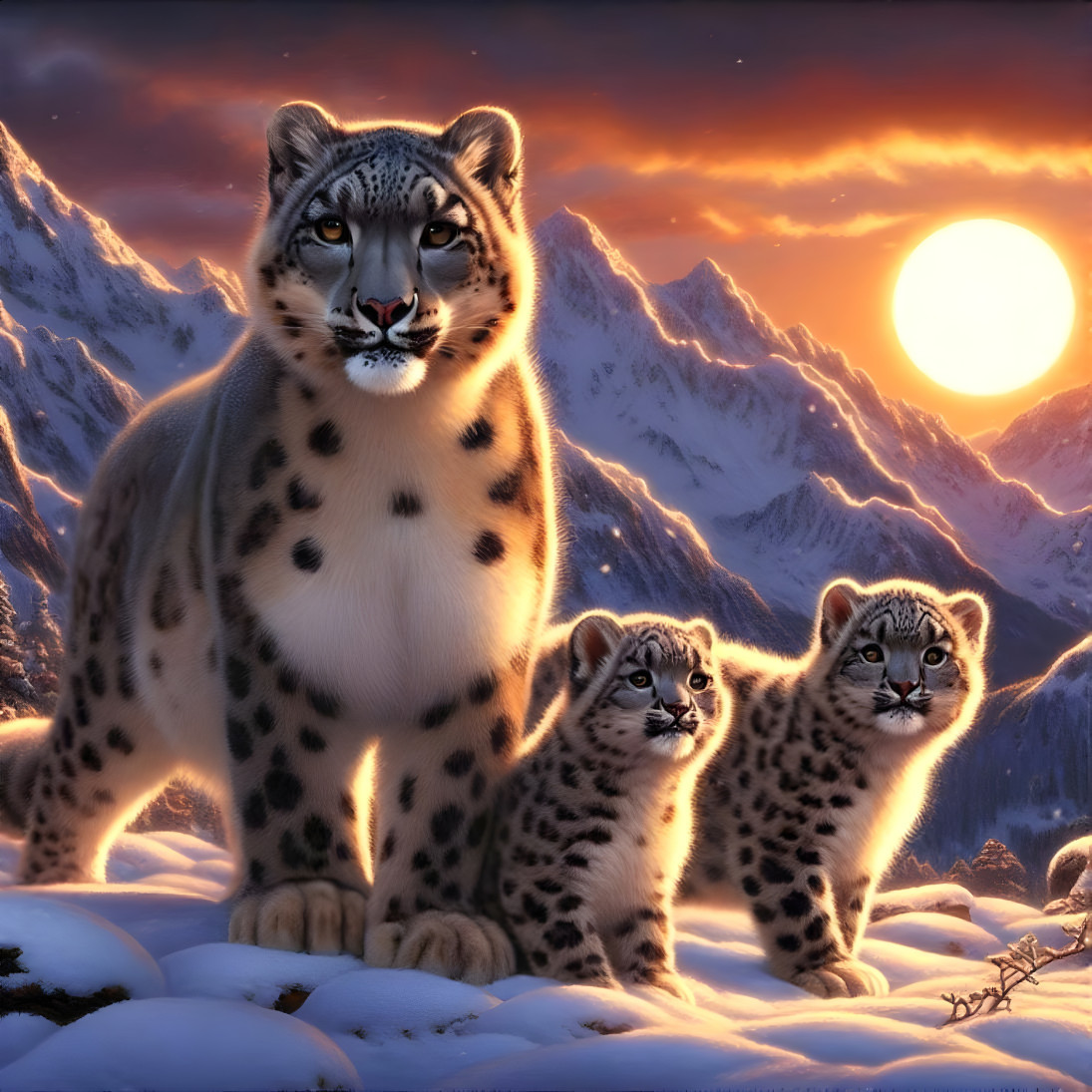 Snow Leopards