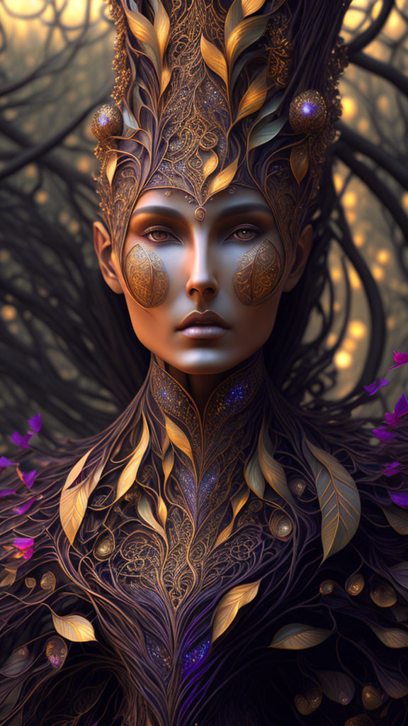 beautiful tree woman