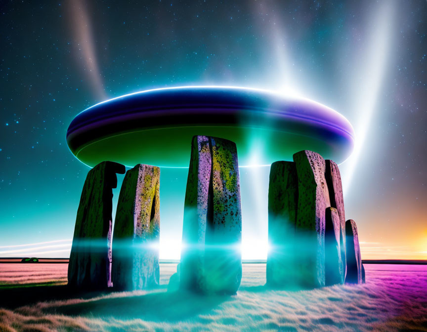 "Cosmic Communion: Stonehenge"