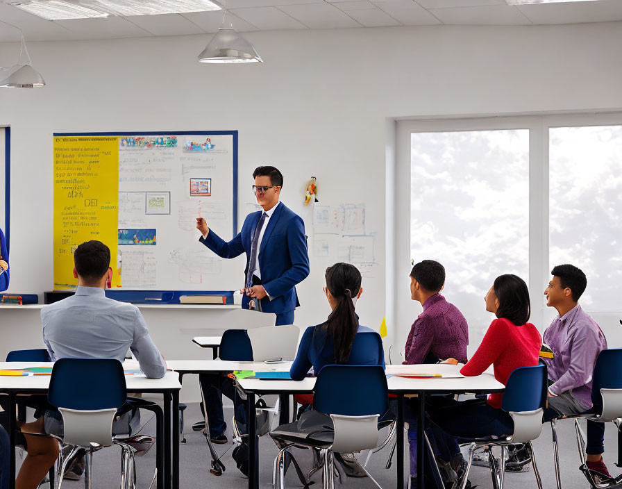 Tutor and Students in a Class