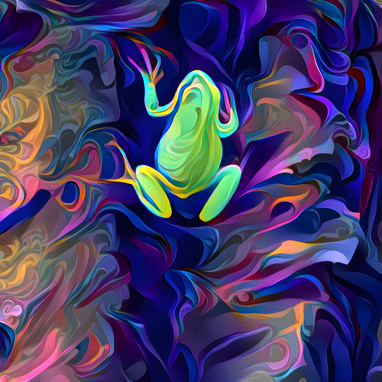 Neon Tree Frog