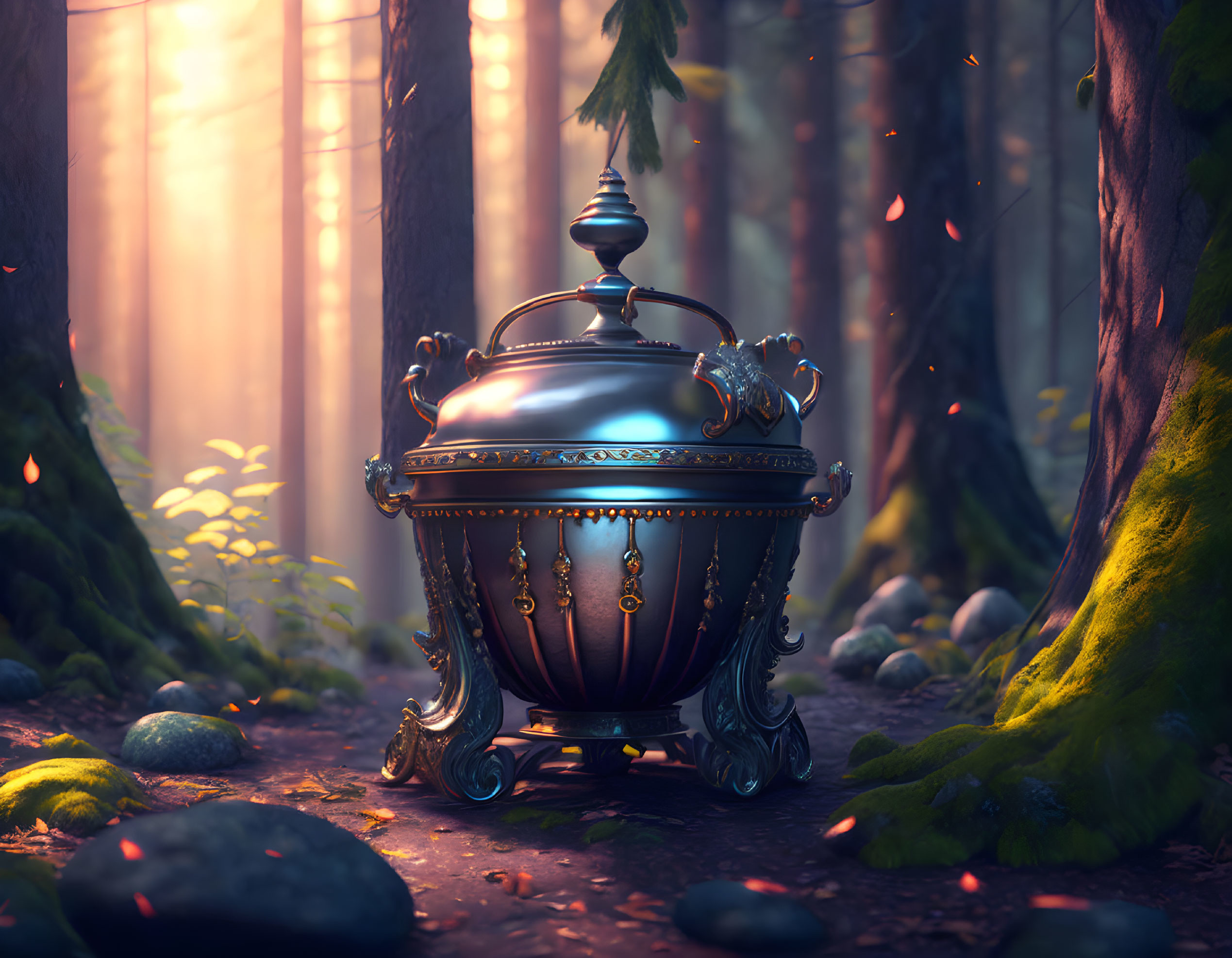 The magic cauldron 