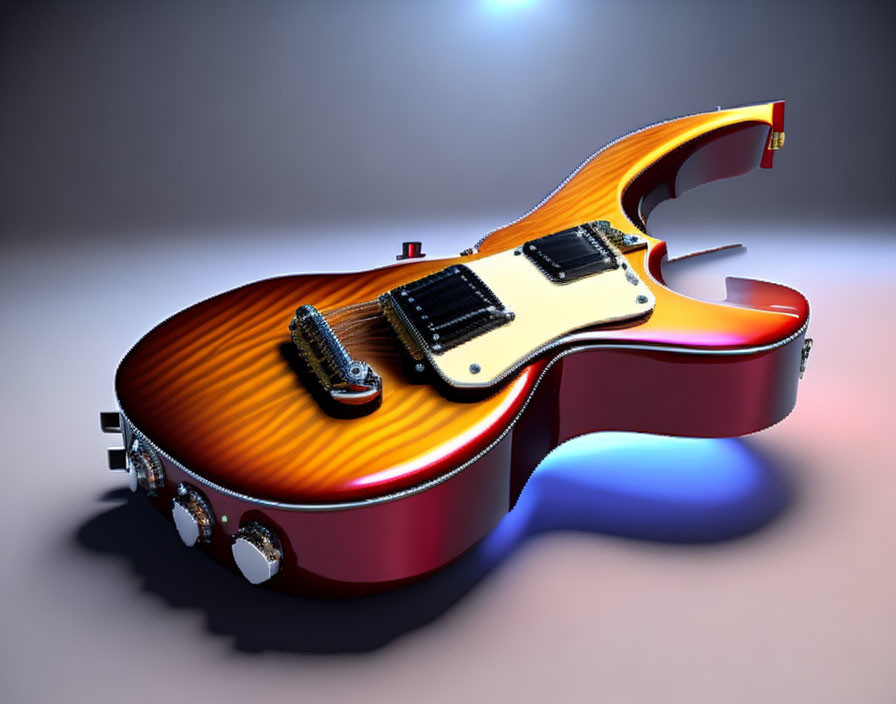 Futuristic guitar