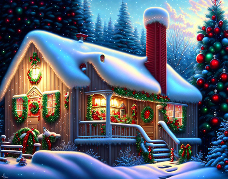 Christmas house