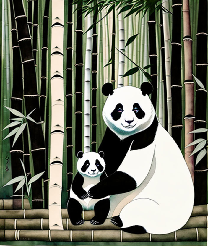 Panda Portrait