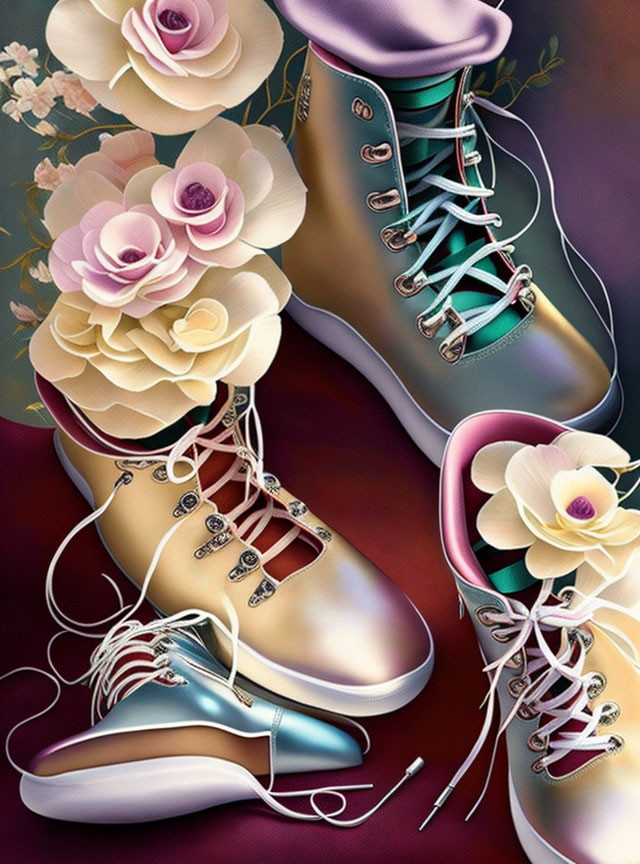 shiny shoes 