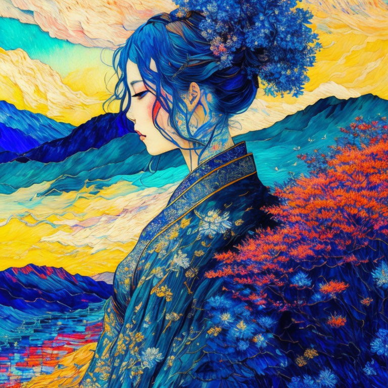 If Kinkakuji was a girl painted by Van Gogh