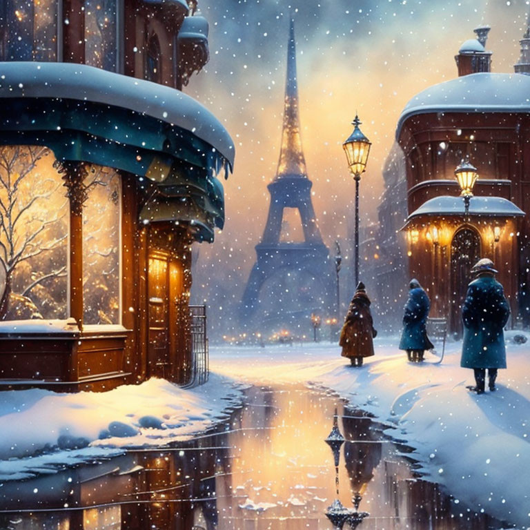 Paris in Winter