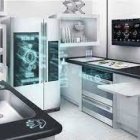 Futuristic Smart Home Devices in Modern Settings