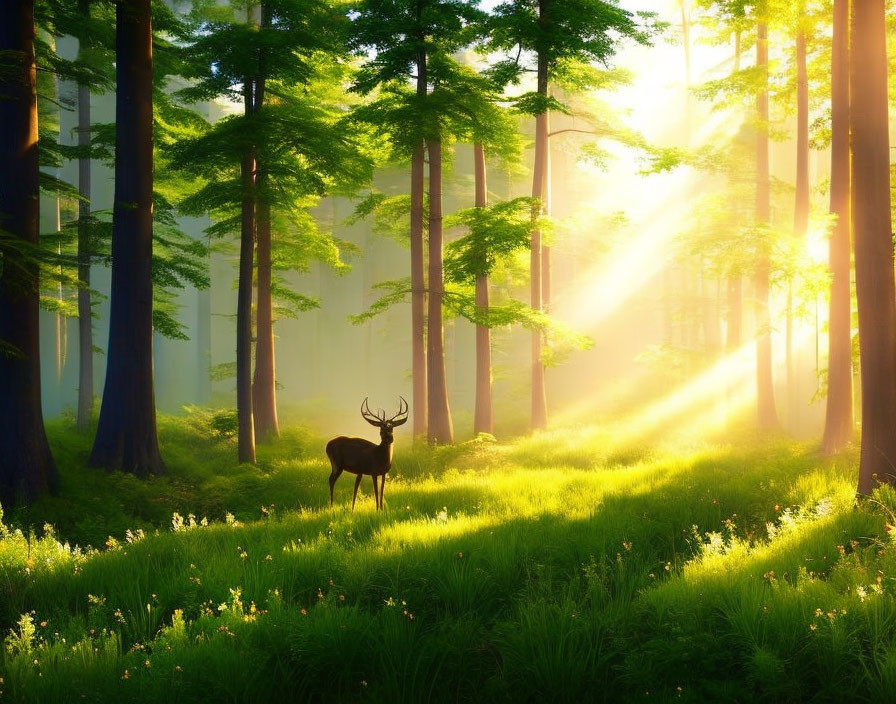 Enchanted Forest, deer