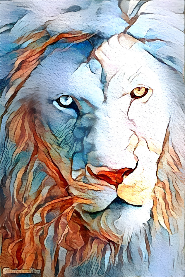 White lion