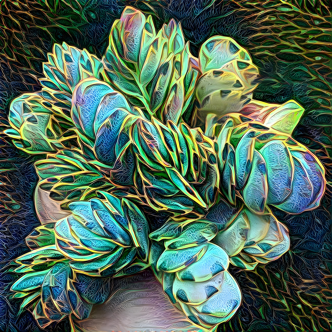 Filagree succulent
