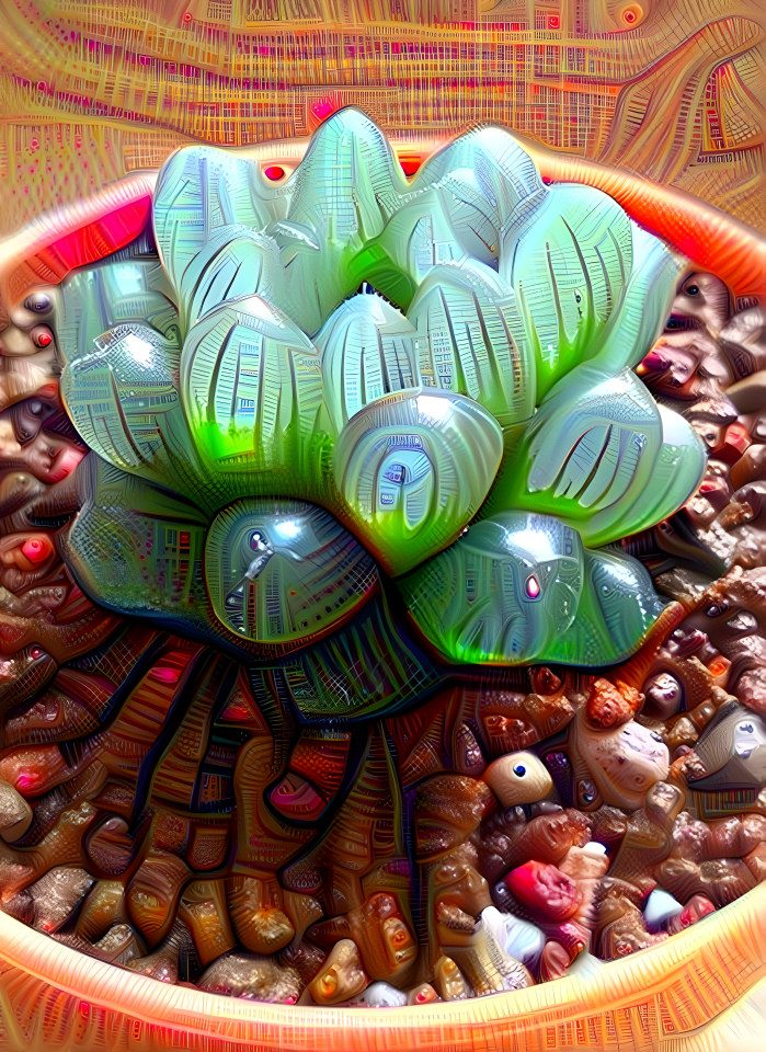 Deep dream succulent