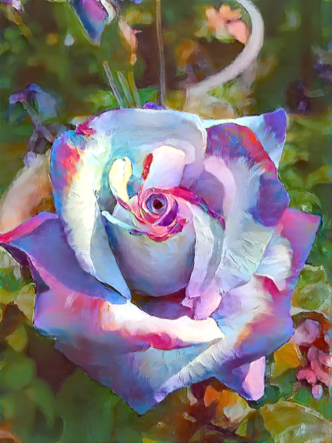 Porcelain rose